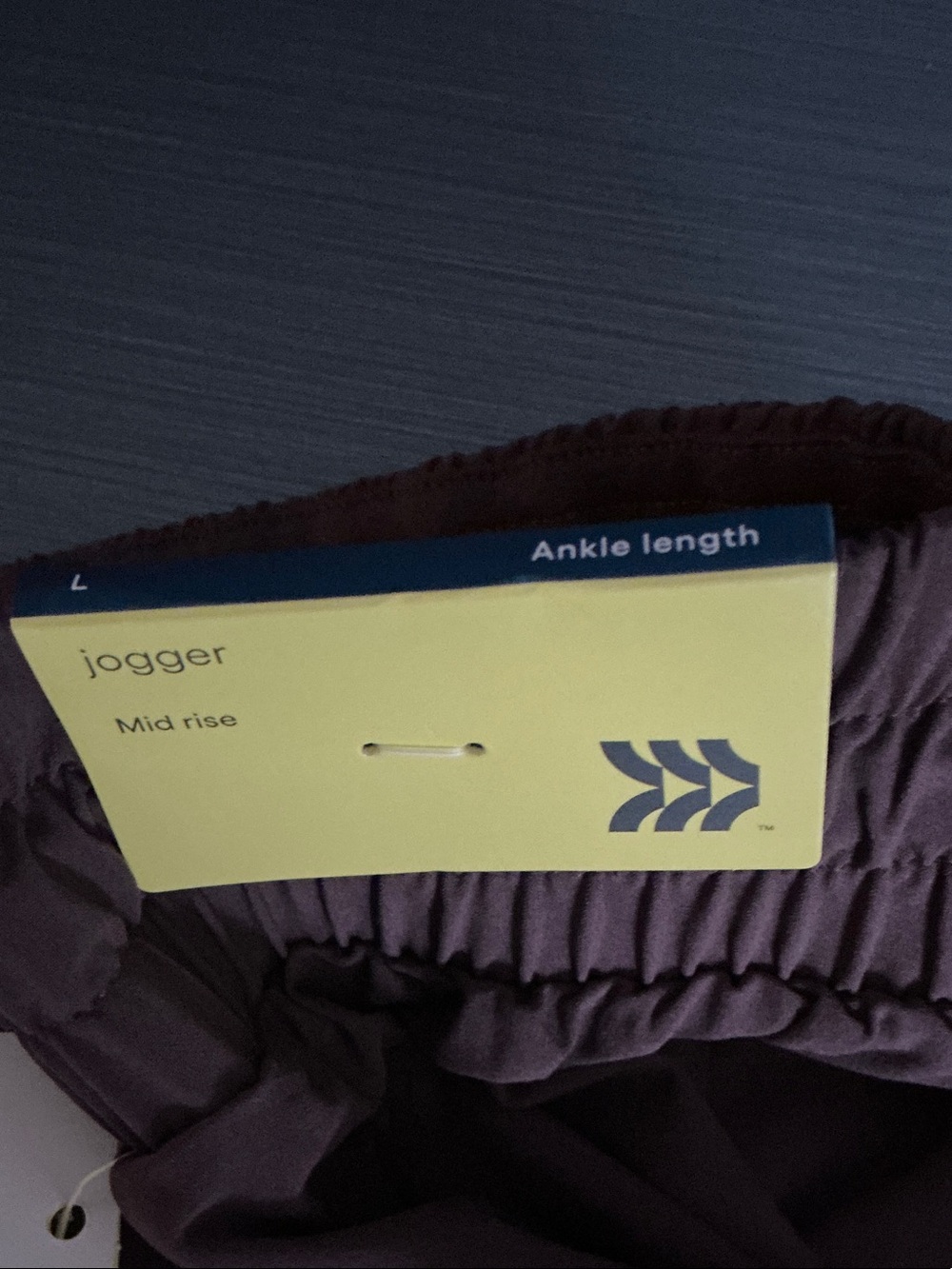 Women’s  Track Joggers in Deep Brown - Picture 7 of 8